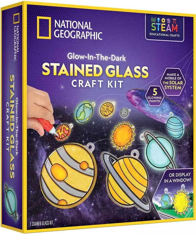 NG Stained Glass Solar System Craft Kit