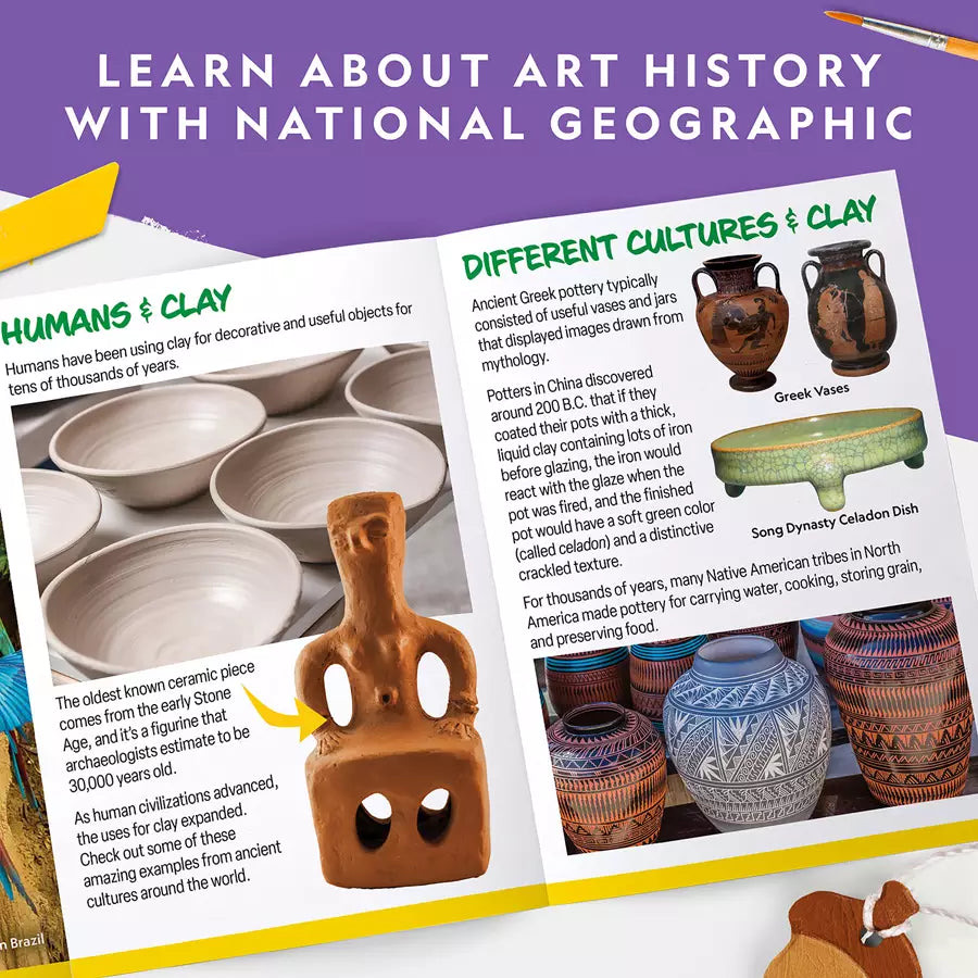 NG Air-Dry Clay Pottery Craft Kit