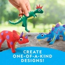 NG Dino Skeletons With ModeliNG Clay