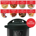 Duo Whisper Quiet Electric P. Cooker 6Qt