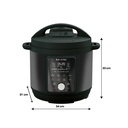 Duo Whisper Quiet Electric P. Cooker 6Qt
