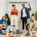 Divoom Songbird-Hq Portable Karaoke Bluetooth Speaker | Home KTV Sound SE - White