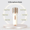 Divoom Songbird-Hq Portable Karaoke Bluetooth Speaker | Home KTV Sound SE - White