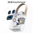 Divoom Songbird-Hq Portable Karaoke Bluetooth Speaker | Home KTV Sound SE - White