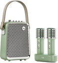 Divoom Songbird-Hq Portable Karaoke Bluetooth Speaker | Home KTV Sound SE  - Green