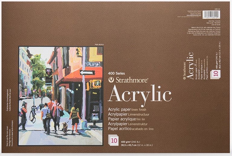 STR 400 Acryl Pad 400GR 31X46 10Sh