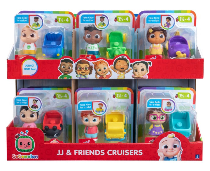 COCOMELON CRUISERS 6ASST pdq12 woc