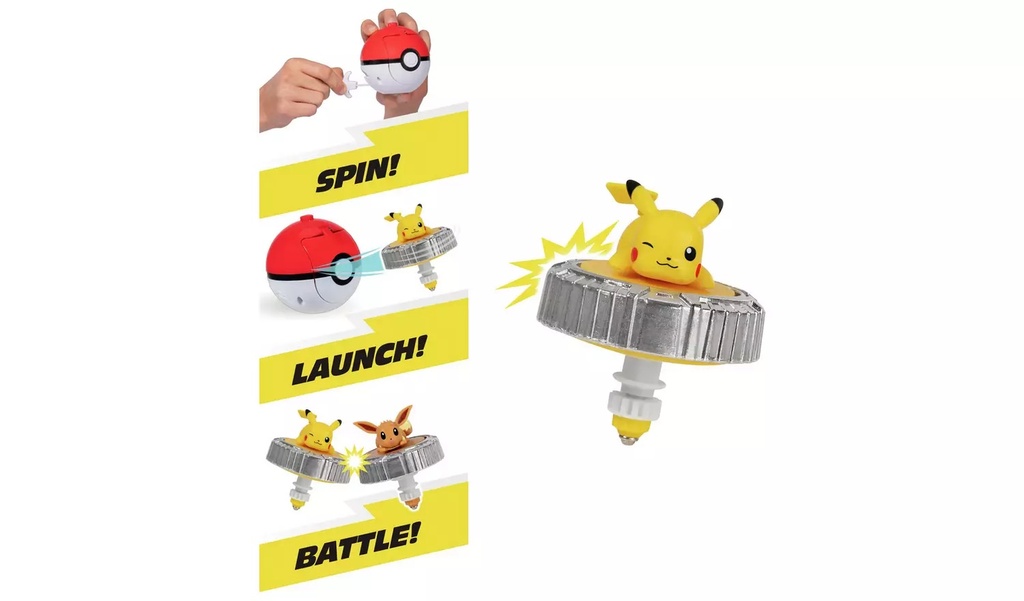 POKEMON BATTLE SPINNER 1PACK 4ASST