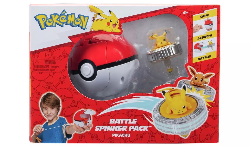 POKEMON BATTLE SPINNER 1PACK 4ASST