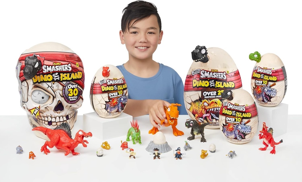 Smasher Giant Skull Dino Island S1 