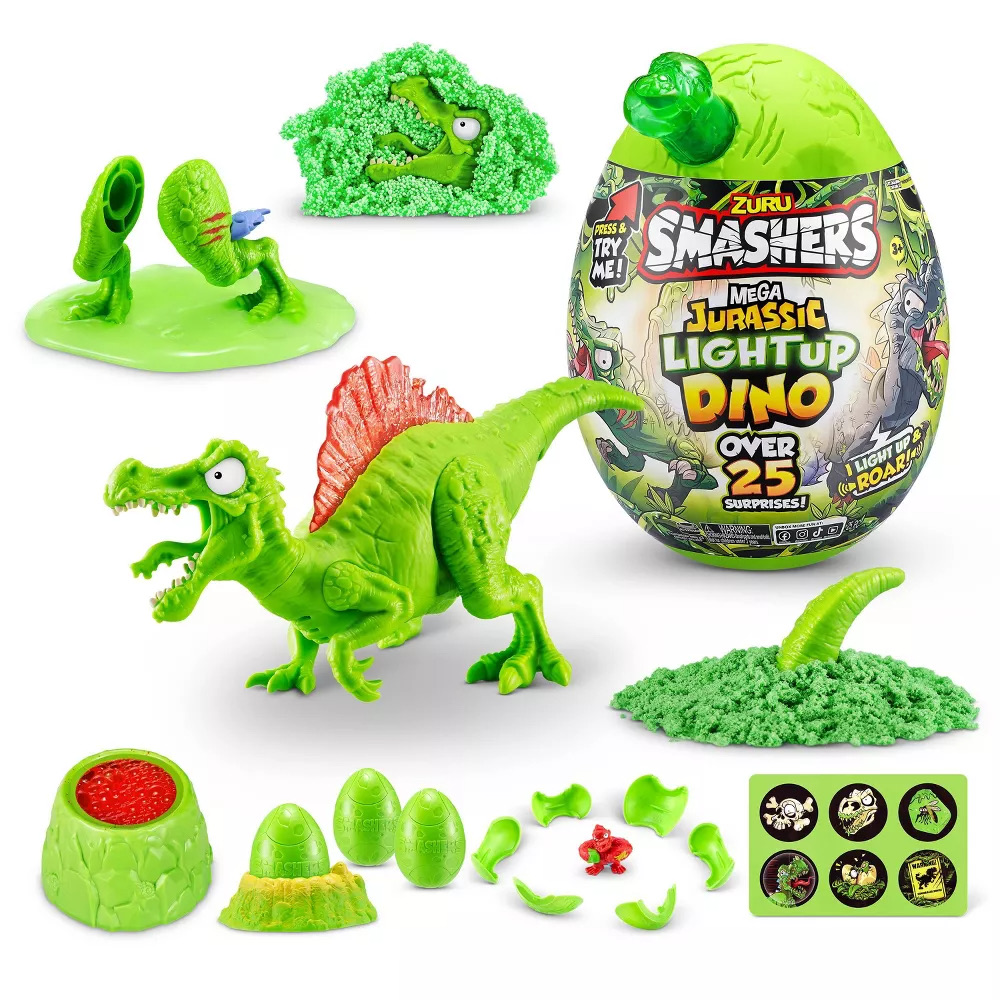Smashers Jurassic-Series 1 Mega Light-Up Dino