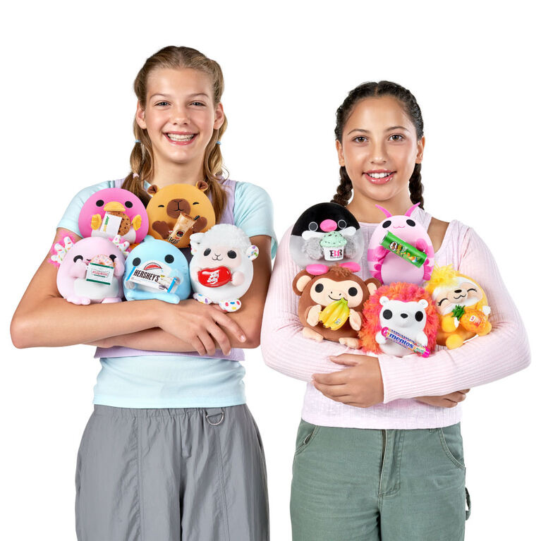 SNACKLES Capsule - SERIES 1 PLUSH SMALL 115mm,12pcs/Gravity PDQ,24pcs/CTN