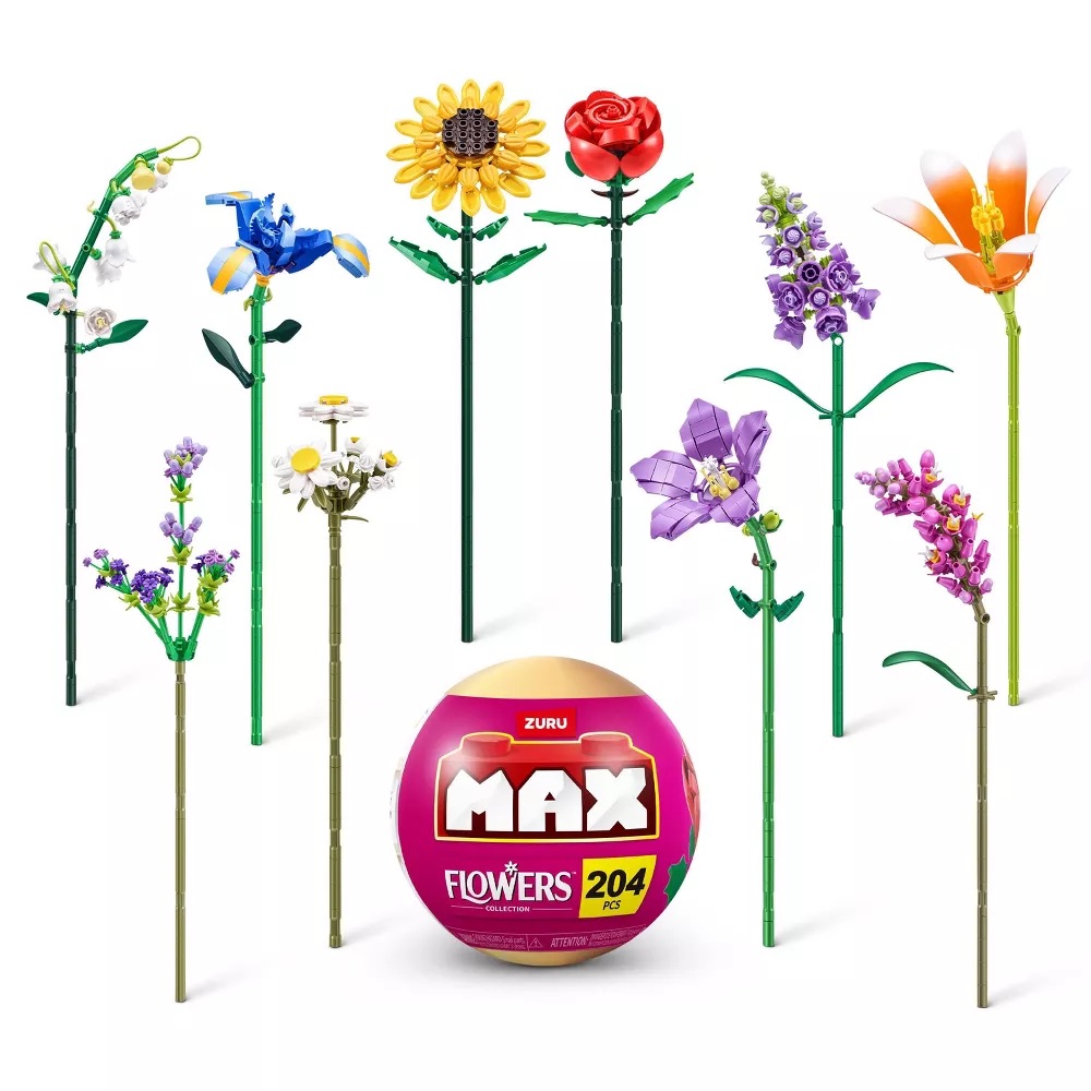 S002-MAX-GARDEN LONG FLOWERS-SERIES 1-CAPSULE,SIDEKICK With Base,W/O TV,29PCS/SIDEKICK, 1SIDEKICK/CTN