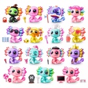 S001-5 SURPRISE-A-LOT-A AXOLOTLS-SERIES 1-CAPSULE,13PCS/Gravity PDQ/PDQ, 52PCS/4PDQ/CTN