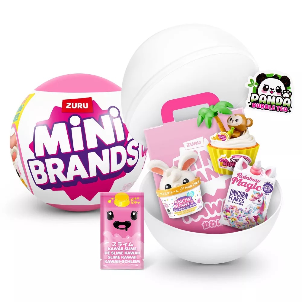 S002-MINI BRANDS-KAWAII MINI BRANDS-SERIES 1-CAPSULE-SIDEKICK WITH BASE-W/O TV ,60pcs/Sidekick,60pcs/Sidekick/CTN