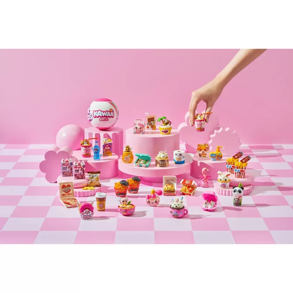 S002-MINI BRANDS-KAWAII MINI BRANDS-SERIES 1-CAPSULE-SIDEKICK WITH BASE-W/O TV ,60pcs/Sidekick,60pcs/Sidekick/CTN