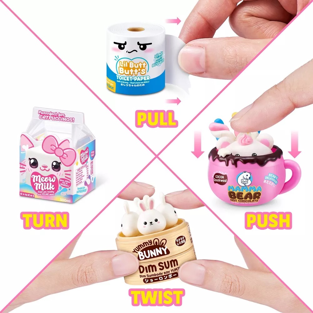 S002-MINI BRANDS-KAWAII MINI BRANDS-SERIES 1-CAPSULE-SIDEKICK WITH BASE-W/O TV ,60pcs/Sidekick,60pcs/Sidekick/CTN