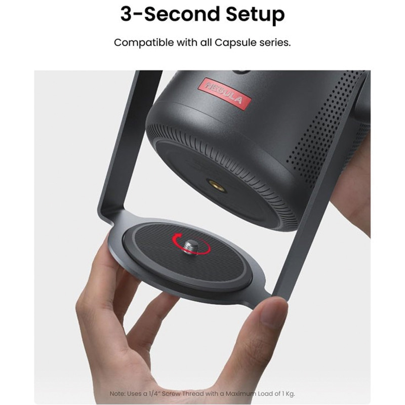 Anker D0719111 Nebula Capsule Gimbal Stand Black 1