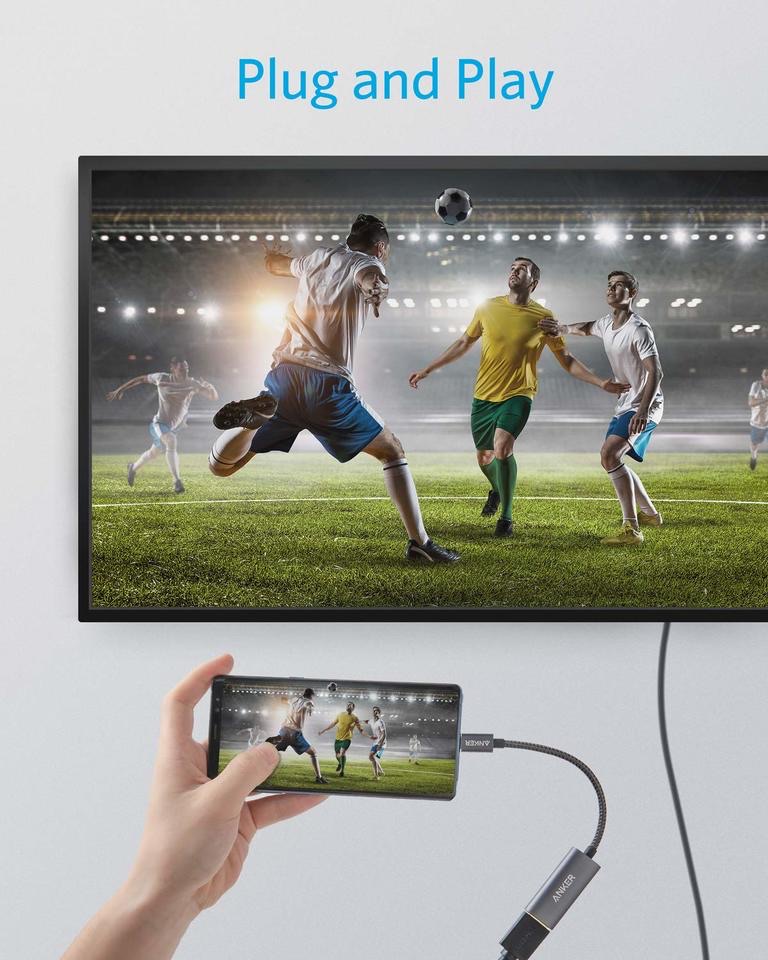 Anker A8312Ha1 Usb-C To Hdmi B2B - Un (Excluded Cn, Europe) Gray Iteration 1