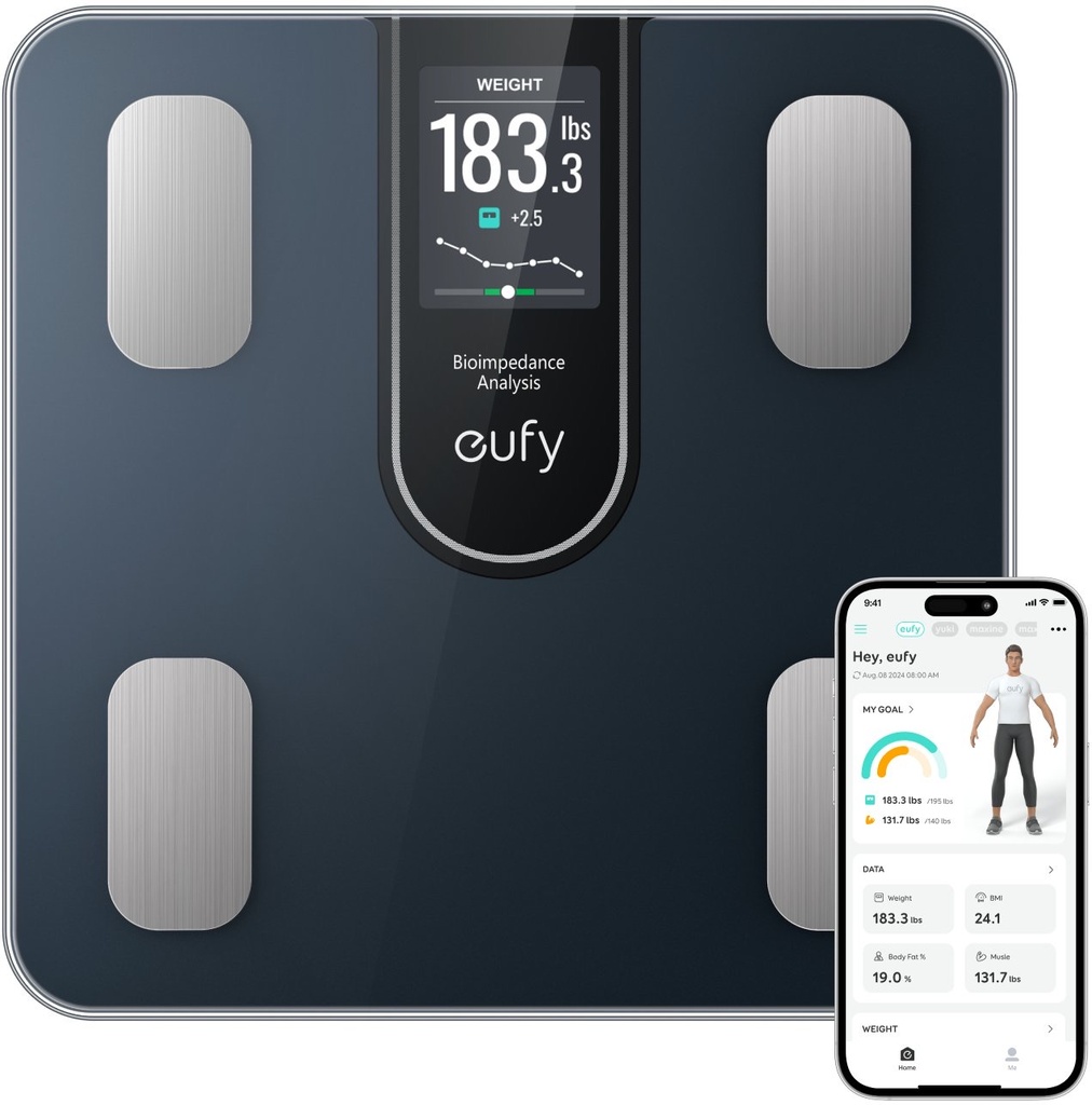 Anker T9130011 Eufy Smart Scale C20 Black 1