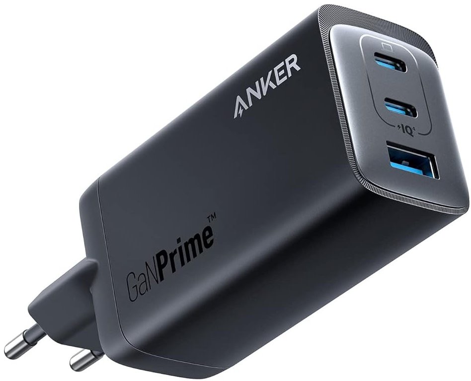 Anker 737 Charger (Ganprime 120W) B2C - Eu/Es/Fr/Es Black Iteration 1