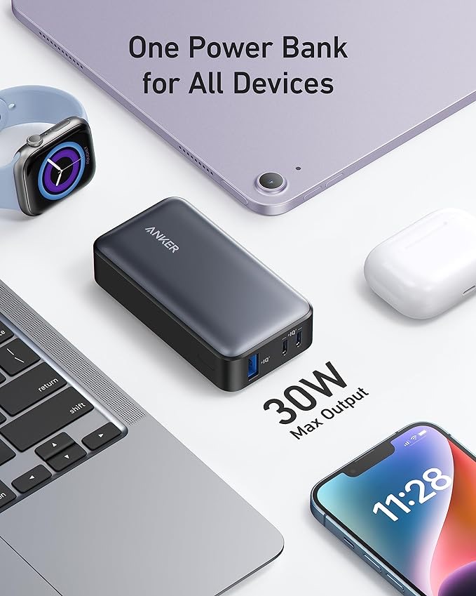 Anker A1256H11 533 Power Bank  - Un (Excluded Cn, Europe) Black Iteration 1