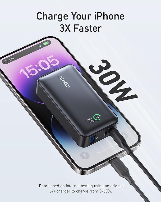 Anker A1256H11 533 Power Bank  - Un (Excluded Cn, Europe) Black Iteration 1