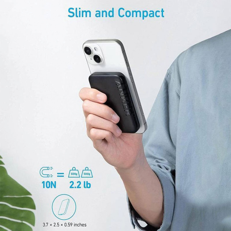 Anker A1616H11 321 Magnetic Battery (Maggo 5K)  - Un (Excluded Cn, Europe) Black Iteration 1