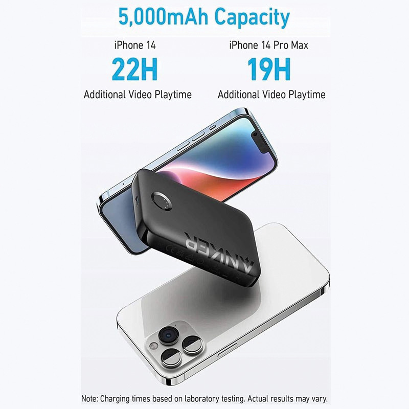 Anker A1616H11 321 Magnetic Battery (Maggo 5K)  - Un (Excluded Cn, Europe) Black Iteration 1