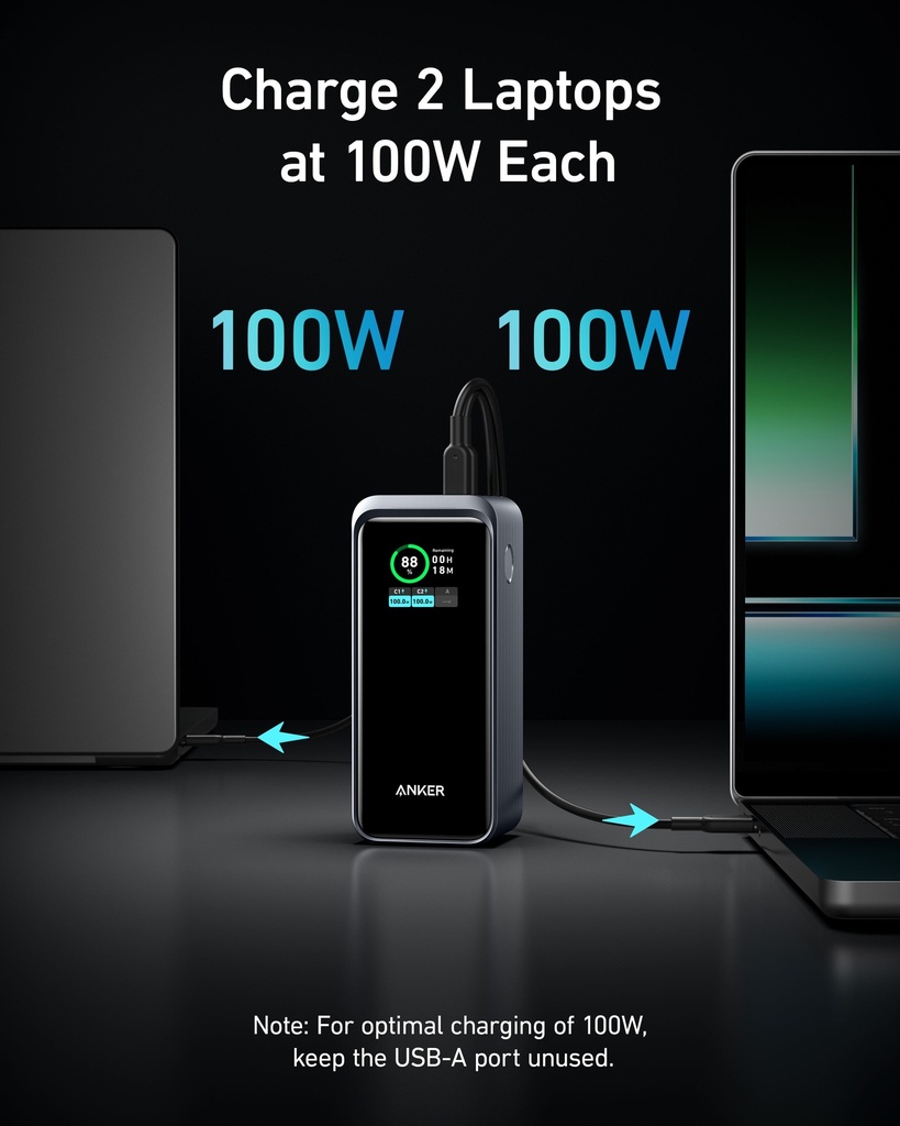 Anker 735 Power Bank (Powercore 20K) B2C - Un Black Iteration 1