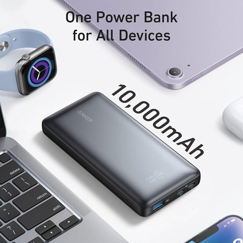 Anker 533 Power Bank (Powercore 25W) B2B - Un (Excluded Cn, Europe) Black Iteration 1
