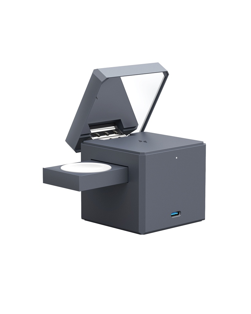 Anker Y1811Ka1 3-In-1 Cube With Magsafe B2B - Sa/Kw/Ae/Sg/My/Hk Gray Iteration 1