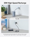 Anker Nano Power Bank(30W,Built-In Usb-C Cable) B2B - Un (Excluded Cn, Europe) Blue Iteration 1