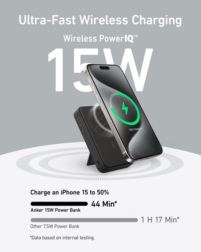 Anker A1654H11 Maggo Power Bank (10K) B2B - Un (Excluded Cn, Europe) Black Iteration 1