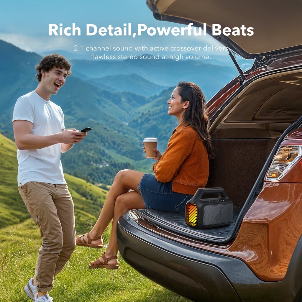 Anker A3138011 Soundcore Boom 2 B2C - Un Black Iteration 1