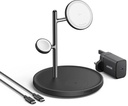 Anker B25M3V11 Bundle Of 3 In 1 Mpp Qi2 With Uk Charger-Pillar Shape