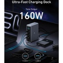 Anker A83B62A1 Prime Charging Docking Station (14-In-1, Dual Display, 160W) B2C - Uk Gray I