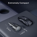 Anker B2737Ha1 Car Charger (167.5W, 3 Ports) With Cable Bundle