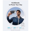 Anker A1664H11 Ankermaggo Power Bank (10K, Magnetic Wireless) Black 1