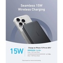 Anker A1664H11 Ankermaggo Power Bank (10K, Magnetic Wireless) Black 1