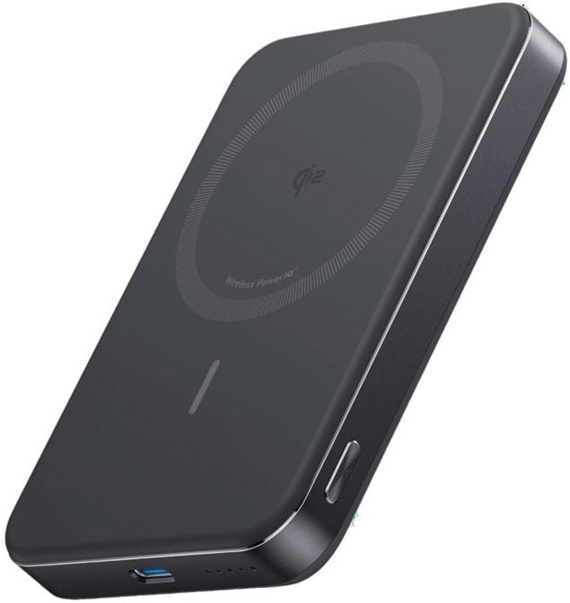 Anker A1664H11 Ankermaggo Power Bank (10K, Magnetic Wireless) Black 1