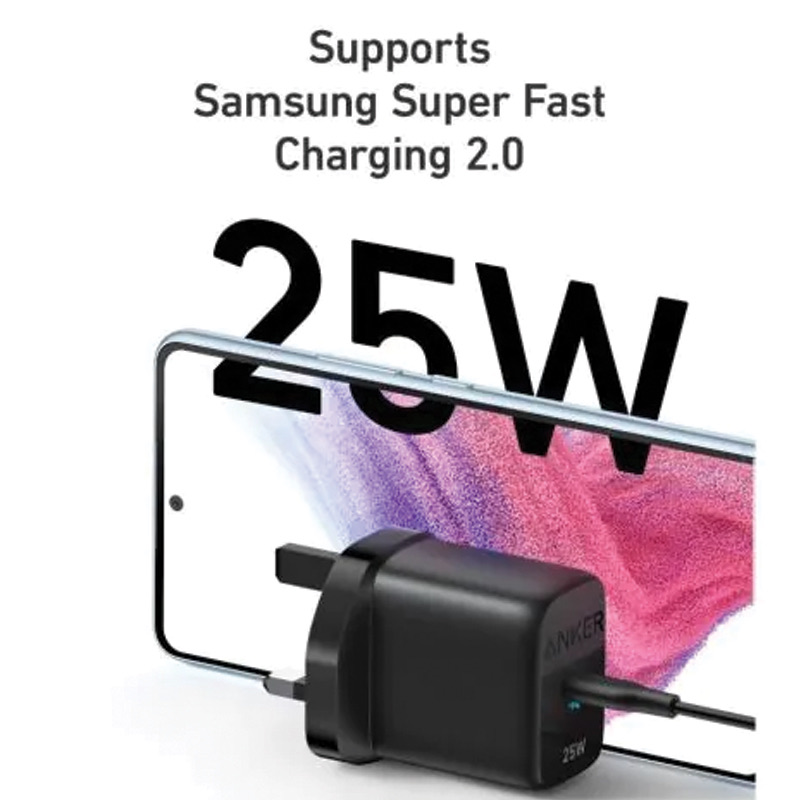 Anker A2656K11 25W Usb-C Charger B2B - Sa/Kw/Ae/Sg/My/Hk Black Iteration 1