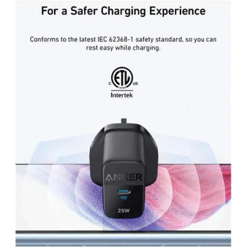 Anker A2656K11 25W Usb-C Charger B2B - Sa/Kw/Ae/Sg/My/Hk Black Iteration 1