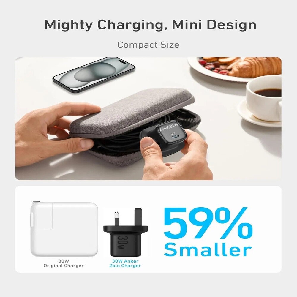 Anker Zolo Charger (30W, Pd 3.0)