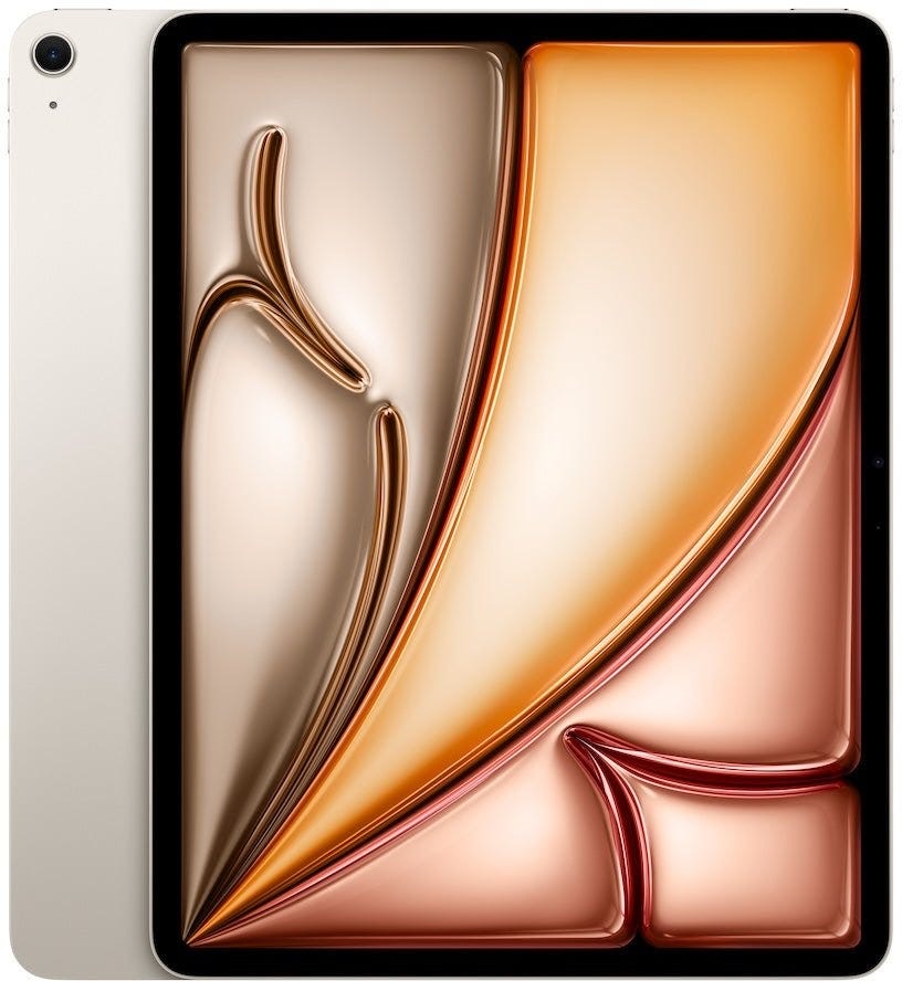 Apple 13-Inch iPad Air (M3) Wi-Fi 256GB Starlight