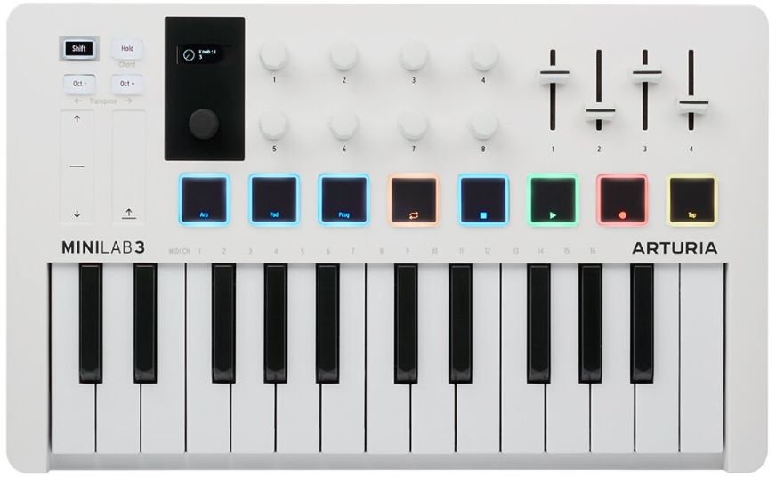 Arturia MiniLab MKIII - White