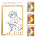 Demon Slayer Zenitsu Photo Frame LED Light