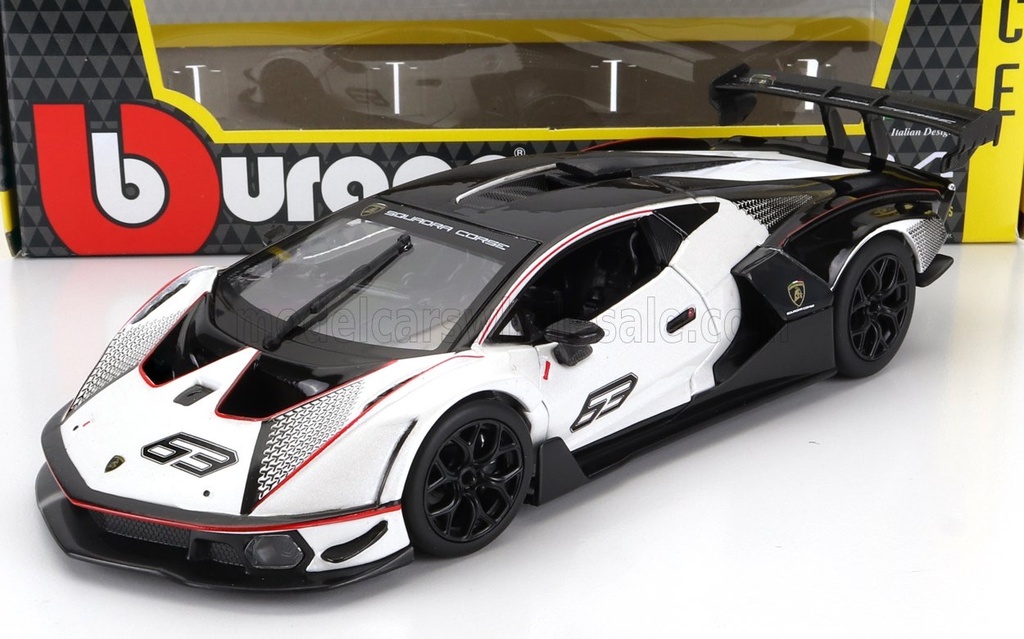 1:24 Racing - Lamborghini Essenza SCV12 B&W
