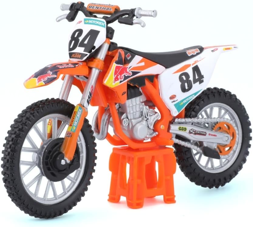 BB 18-51073 1/18 RED BULL KTM MOTORCYCLE 12 PCS / DISP 47551073