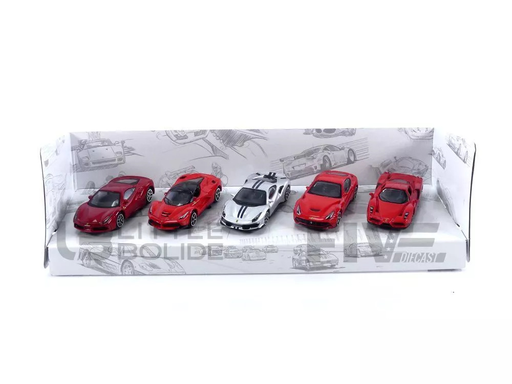 1:64 Ferrari Drive 5-PK